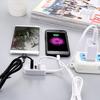 Multifunction 3 USB Ports Charger Converter Expansion Cable Splitter for Laptop