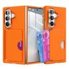 Чехол для мобильного телефона Samsung ZFold1, карта Carson, матовый защитный чехол для Samsung Z Fold1, карман для карт.