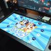 Bluey Cartoon Color Mouse Pad Large Gaming Table Cushion Non-slip Laptop Tablet Big Mousepad XXL Mat Mini PC Playmat With Lock edge