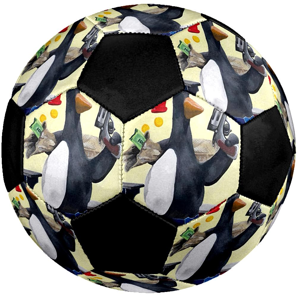 Feathers McGraw Theme Size 5 Soccer Ball, Suitable for Both Indoor and Outdoor Matches, a Gift Suitable for Everyone.