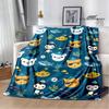 3D The-Octonauts printed blankets picnic blanket Warm Flannel blankets Soft and comfortable blanket bed linings Birthday Gift