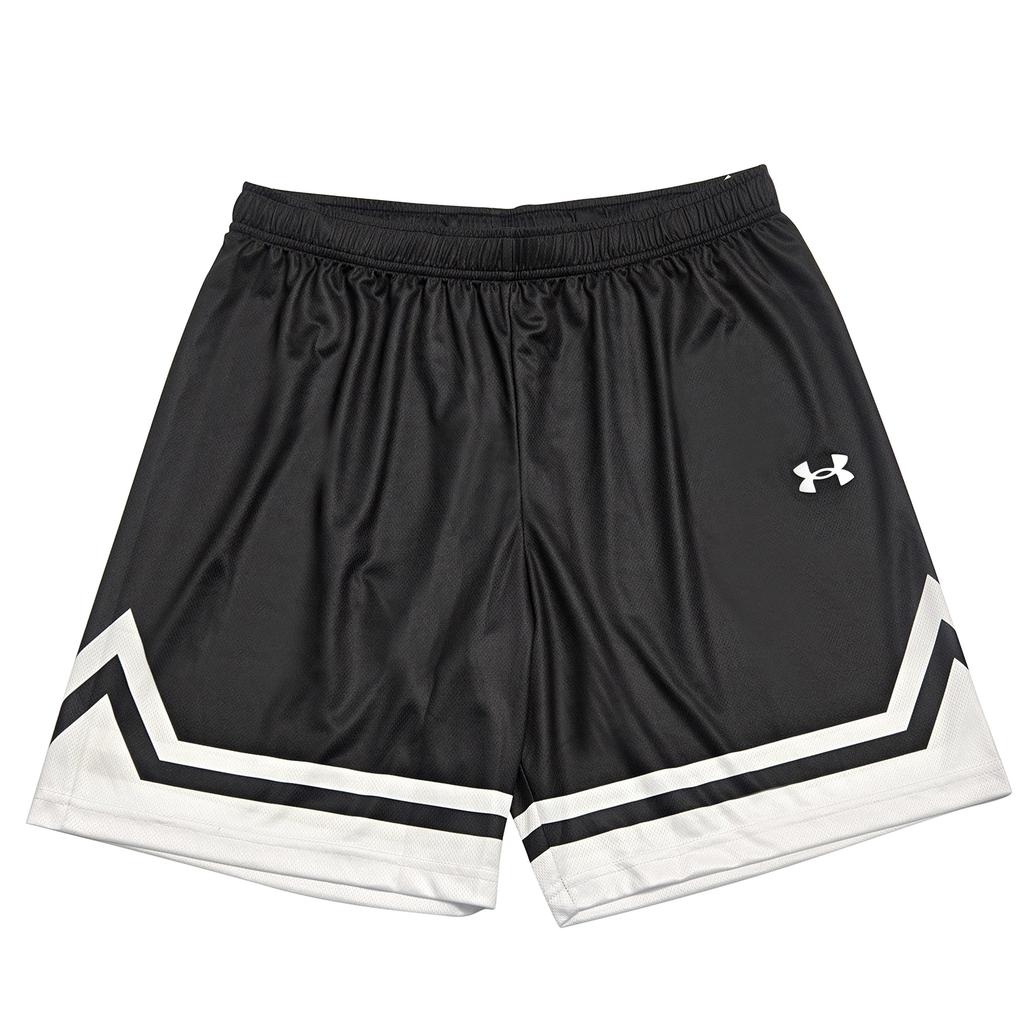 Under Armour Color Block Breathable Basketball Shorts Men Shorts Black 25500236-000