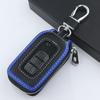 Universal Leather Car Key Pouch for Men & Women - Protective Remote Case for Volkswagen, Toyota, Hyundai, Honda