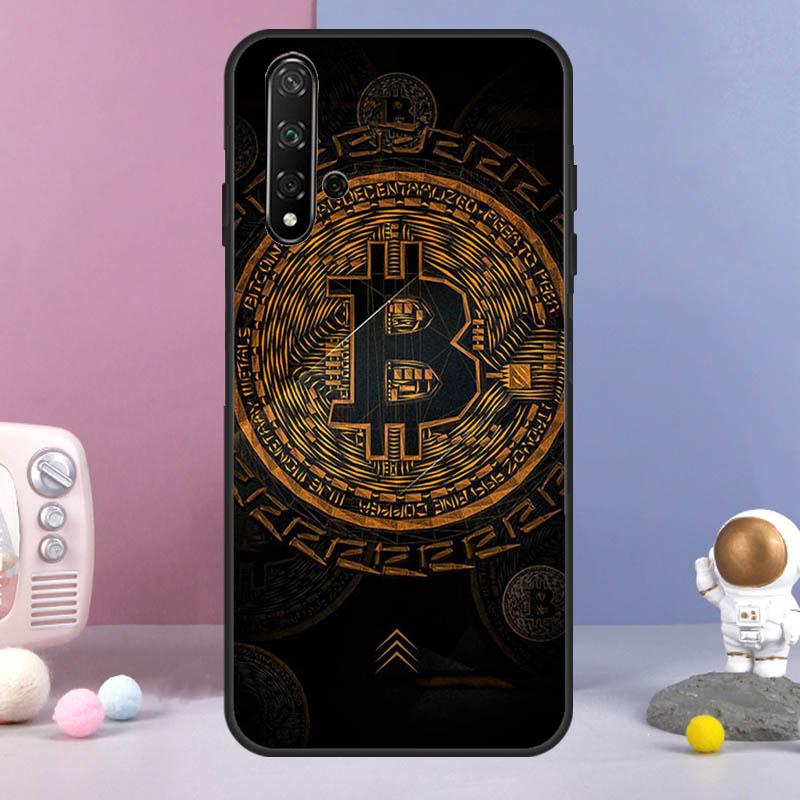 BTC Bitcoin Для Huawei Nova 7i 8i 11i 12i 12s Y73 Y70 Y90 Y60 Y72 Y61 Y91 9 10 SE P30 Pro P40 Lite Чехол
