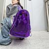 Candy Color Halloween Ghost Clear Backpack Dots Teenagers Ghost Shoulder Bag  Students