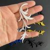 4 Pairs Deer Antler Fabric Flowers Patch Antler Embroidery Applique  Sewing Accessories