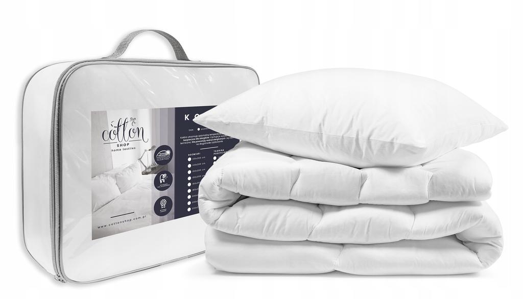 Set: Economy line all-season duvet 140x200 cm + pillow 50x60 + pillowcase