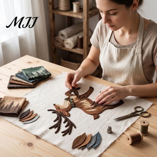 Праздничный подарок для любителей рукоделия Рождественский пэчворк DIY Набор, Тканевое искусство Наборы Санта Зимние Ночи Снеговик Елка Швейный Проект Сезонный Декор Дома,