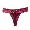 Трусы из ледяного шелка, сексуальные кружевные футболки с низкой талией и открытой спиной, горячие перспективные трусики-стринги, женские трусы