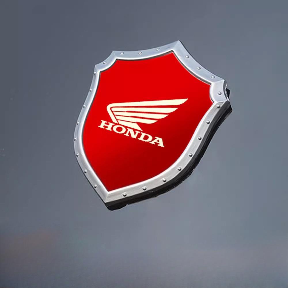Honda Sticker Motorcycle Decoration Accessories Flying Wing Shield Metal Tag Pcx125pcx160nss350cbr600 Universal Stickers Cb650r