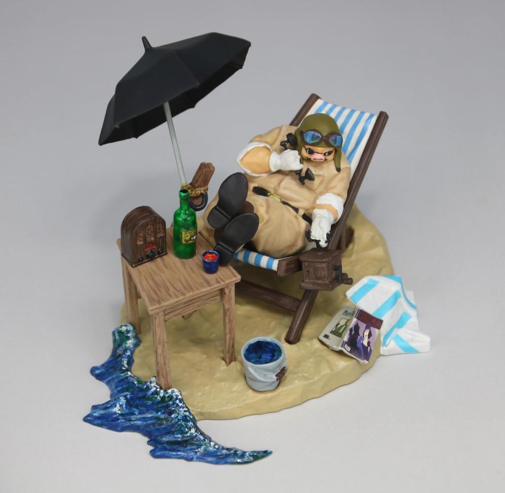 Fine Mold Studio Ghibli Vignette Collection Porco Rosso Porco the Hideout Plastic Model GV1 Molding Color No.1 Non-Scale