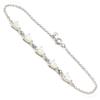 [I2628] - Silver Bracelet 'Goddess Opal' Silver White (rhodium-plated) - 4 Mm