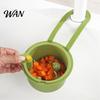 Water Drainage Sink Basket Kitchen Drain Basket, Corner Food Scrap Collector, Waste Durable Easy-Clean Utility for Fruits Vegetables Trap