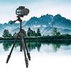 Q160HA Professional Video Tripod Horizontal Mount Heavy Duty Camera Tripod with 3-Way Pan