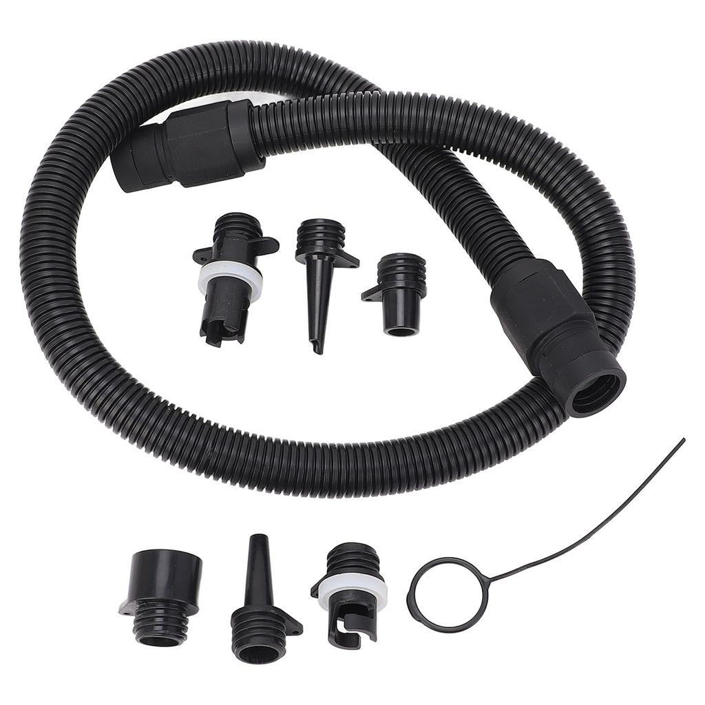 Надувной лодочный насос, адаптер, воздушный шланг, комплект, электрический насос для гребной доски, аксессуары для воздушного насоса с 6 баллонами воздуха