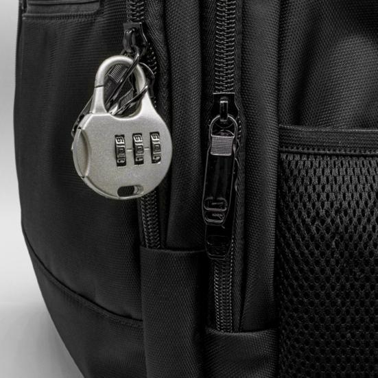 Кодовый замок с 3-значным кодом, удобный компактный дизайн, портативный многоцелевой сбрасываемый замок для дорожного чемодана с паролем