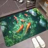 Absorbent BathroomToilet Door Mat Anti Slip and Wear-resistant Foot Mat Entrance Door Mat