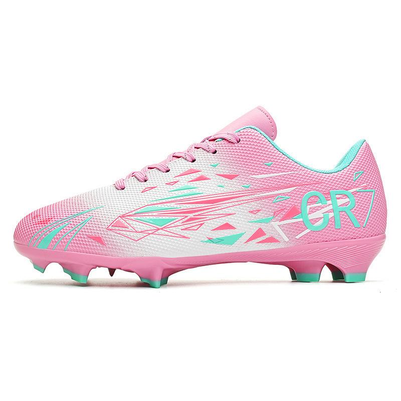 Low-top football shoes for boys and girls, elementary school students, teenagers into artificial turf long nails fg broken nails training shoes