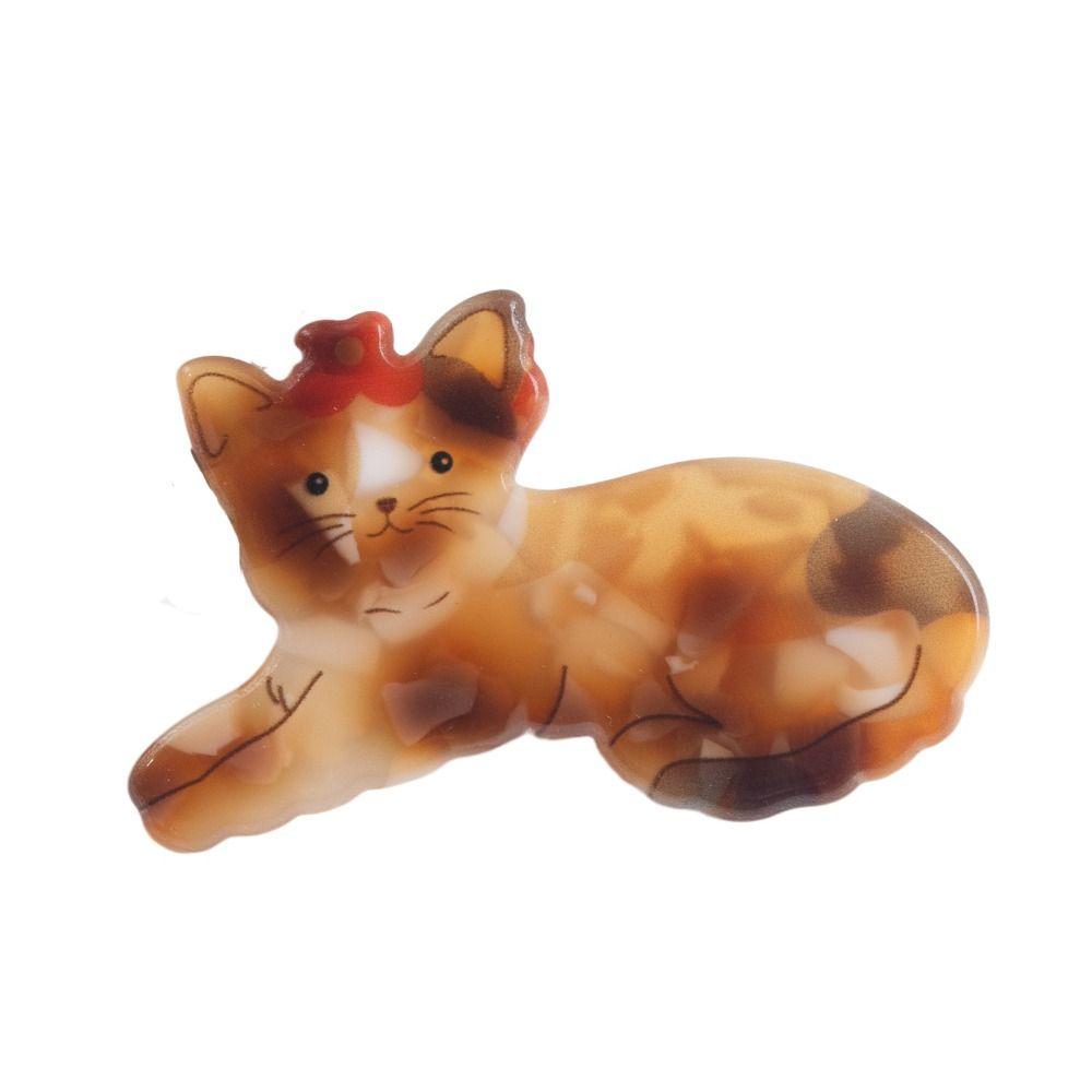 Duckbill Clip Animal Hairpin Dog Puppy Cat Hair Clip Personalized   Female