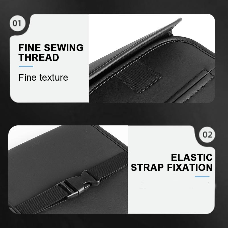 MGHK6 1pc Leather Car Tissue Box Car Seat Back Tissue Hanging Storage Bag For Citroen C1 C2 C3 C4 Berlingo C3 Aircross C5X C5 Aircross