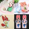For Iphone 5 5s 6 6plus Zootopia Judy Hopps Nick Wilde Silicone Mobile Cover With Shockproof Features For Teen Gift