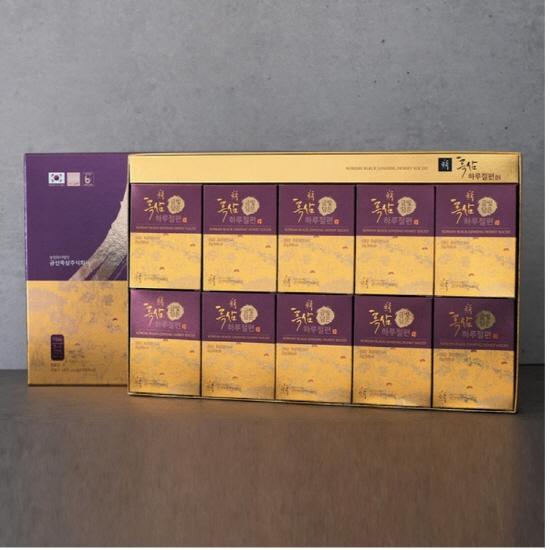 Корейский черный мед, корень женьшеня, нарезанный, 20 г x 10 упаковок - Ginseng Cut