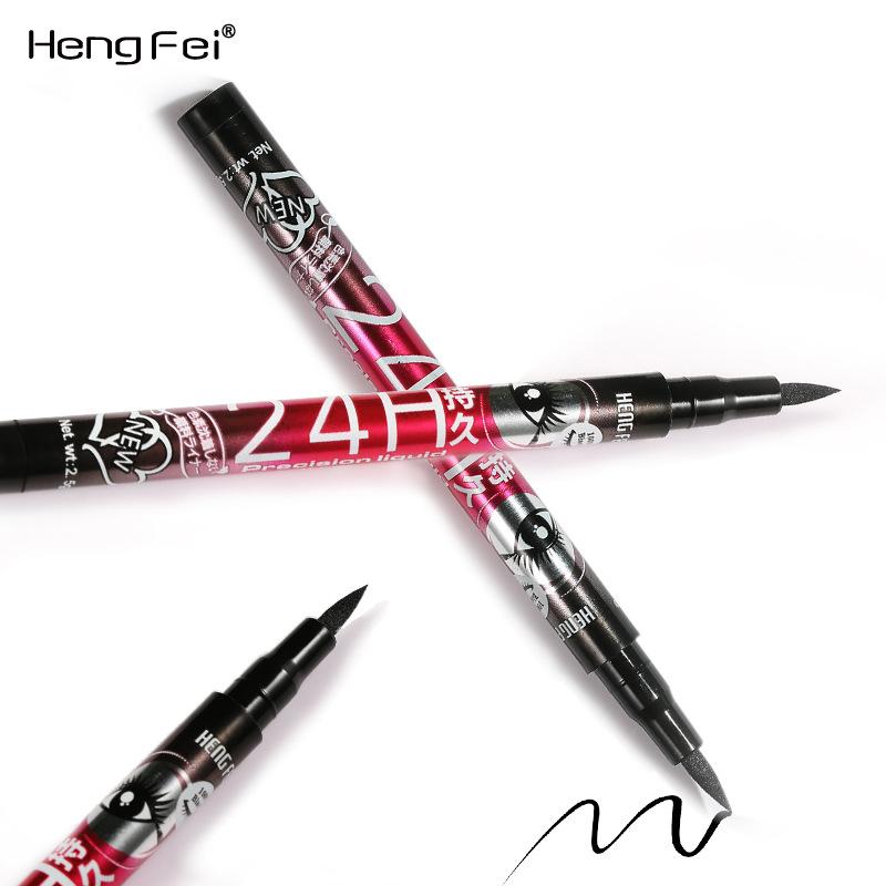 Hengfei New 24H Waterproof Makeup Eyeliner with Makeup Thick Black Waterproof Is Not Easy To Dizzy Eye Liner