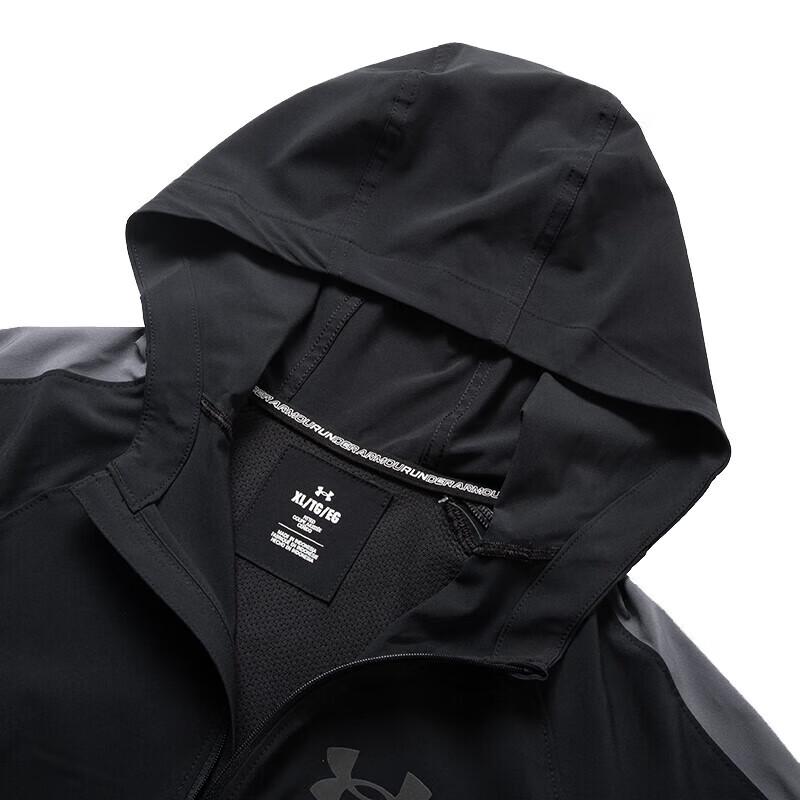 Under Armour Мужская повседневная тканая куртка с капюшоном