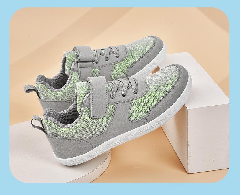 Детские повседневные спортивные кроссовки с широким носком - Низкие, дышащие, для активного отдыха и хайкинга, для мальчиков и девочек