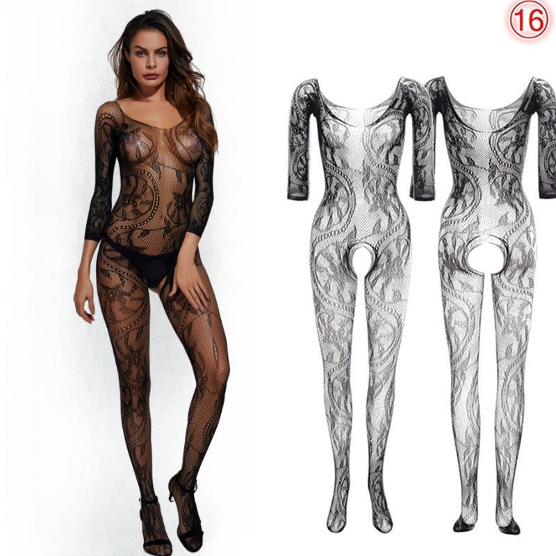 New Fashion Plus Size Women Fishnet Body Stocking Underwear Sexy Bodysuit Lingerie