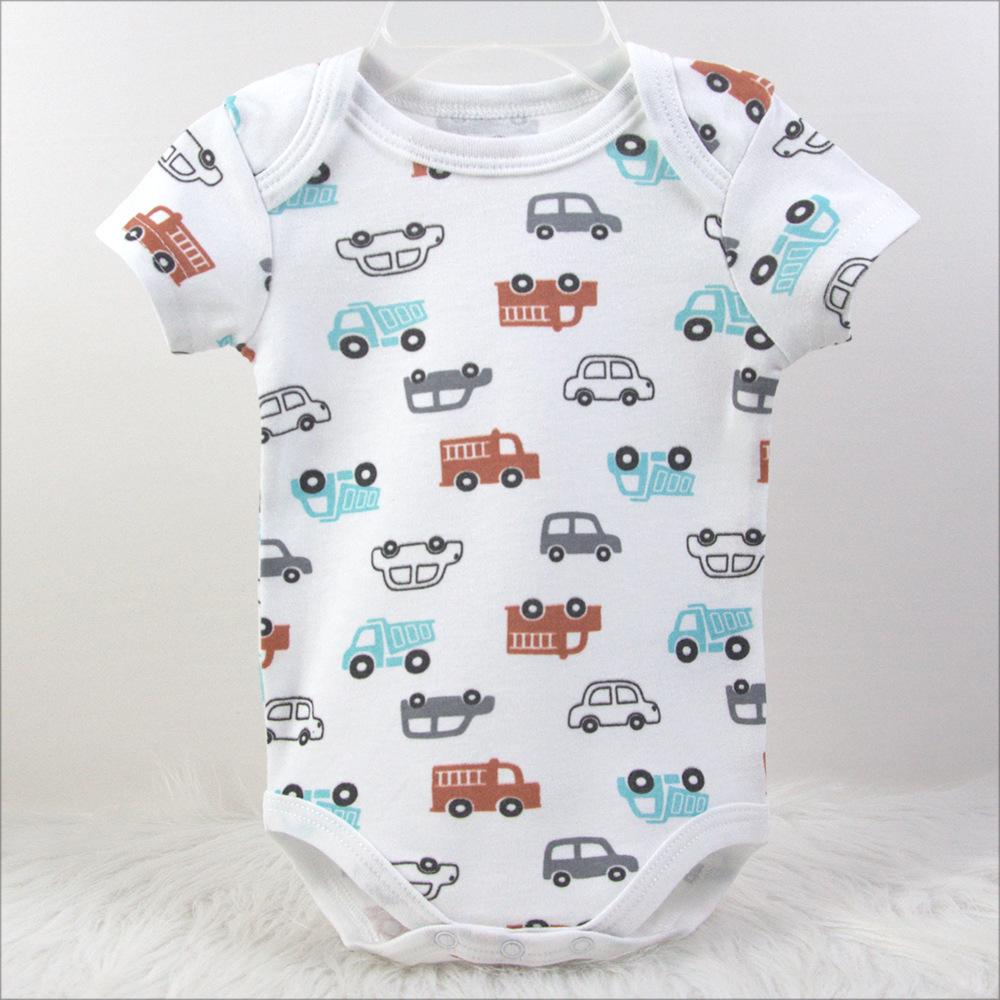 Боди для новорожденных из хлопка с треугольными чашечками для ползания