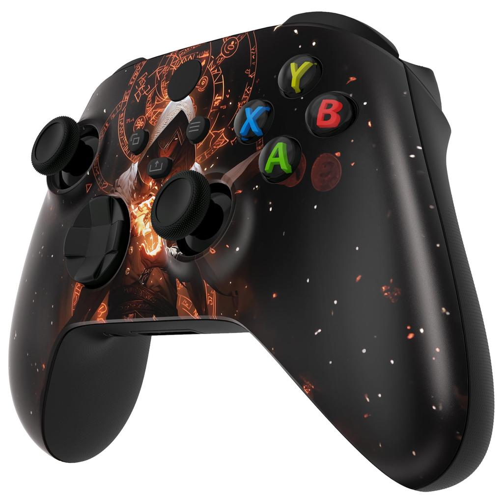 Custom Front Housing Shell for Xbox Series Featuring a Heavy Cover Faceplate for Xbox Series and Xbox Core Not eXtremeRate's X/S, Horror-inspired