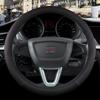 Для Seat ibiza 6L 6J 6P 6F KJ1 FR автомобильный чехол на руль из искусственной кожи Нескользящий 9 цветов автоаксессуары Быстрая доставка