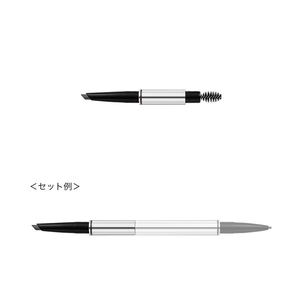 Карандаш для бровей RMK 01, тип щеточки для бровей [официальный RMK] (M) Серый/С (Карандаш Нагината)