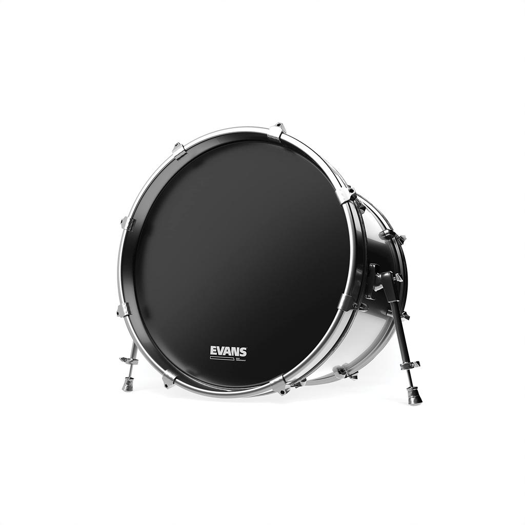 Барабанная головка для бас-барабана EVANS 22" EQ3 Resonant Smooth Black (Без резонаторного отверстия) (1-слойный, 10 мил с кольцом 10 мил) BD22RB-NP [Официальный японский продукт]