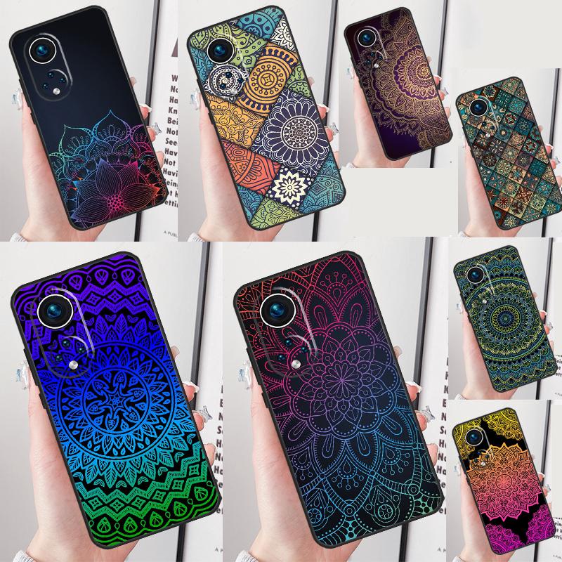 Mandala Case For Honor Magic 7 5 6 Pro Honor 200 Pro X9b X9a X8b X8a X8 X9 X9c 50 70 90 Lite Cover
