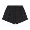 Li Ning CF X Haizhenwang Designer Collaboration SS22 Свободные спортивные шорты женские шорты черные AKSSB74-1