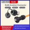 LR20 Штекер Розетка Разъем для LAN-кабеля Ethernet RJ45 Сетевой Паяльный Провод Адаптер Сигнала для Cat5 6 7 8P8C Сетка M20