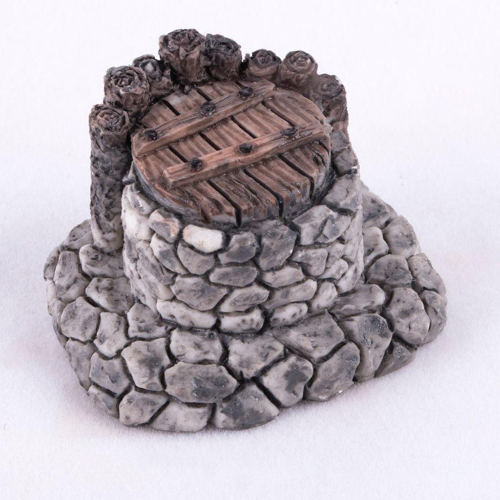 Мини Милые DIY Поделки Традиционная Модель Дома Фигурки Сцена Статуя Бонсай Декор