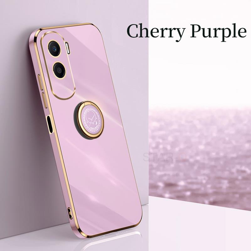 Honor90 90lite Роскошный чехол-держатель с кольцом для Huawei Honor 90 Lite 5g Pro X50i силиконовая задняя крышка-подставка Honor90lite
