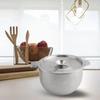 Stainless Steel Household Soup Oil Filter Pot Lard Strainer Tank Container Storage Can With Lid Kitchen Tools 2.8L/3.8L/5.2L