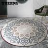 Mandala Carpet Living Room Decoration Carpet Coffee Table Mat Ethnic Style Floor Mat Baby Crawling Carpet Bedroom Carpet