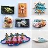 Bahamas Fridge Magnets Tourist Souvenirs Magnets for Refrigerators Creative Folk Dance Magnetic Sticker Home  Kitchen Decoration