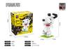 Cartoon Dog Series Micro Particle Building Blocks, DIY Plastic Assemble Bricks Toy, Animal Figure Puzzle Gift for Kids & Adults