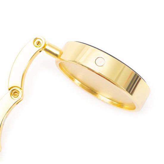 Складной крючок для сумки с магнитом, противоскользящий дизайн, универсальная совместимость, экономящий место металлический крючок для сумки, вешалка для кошелька