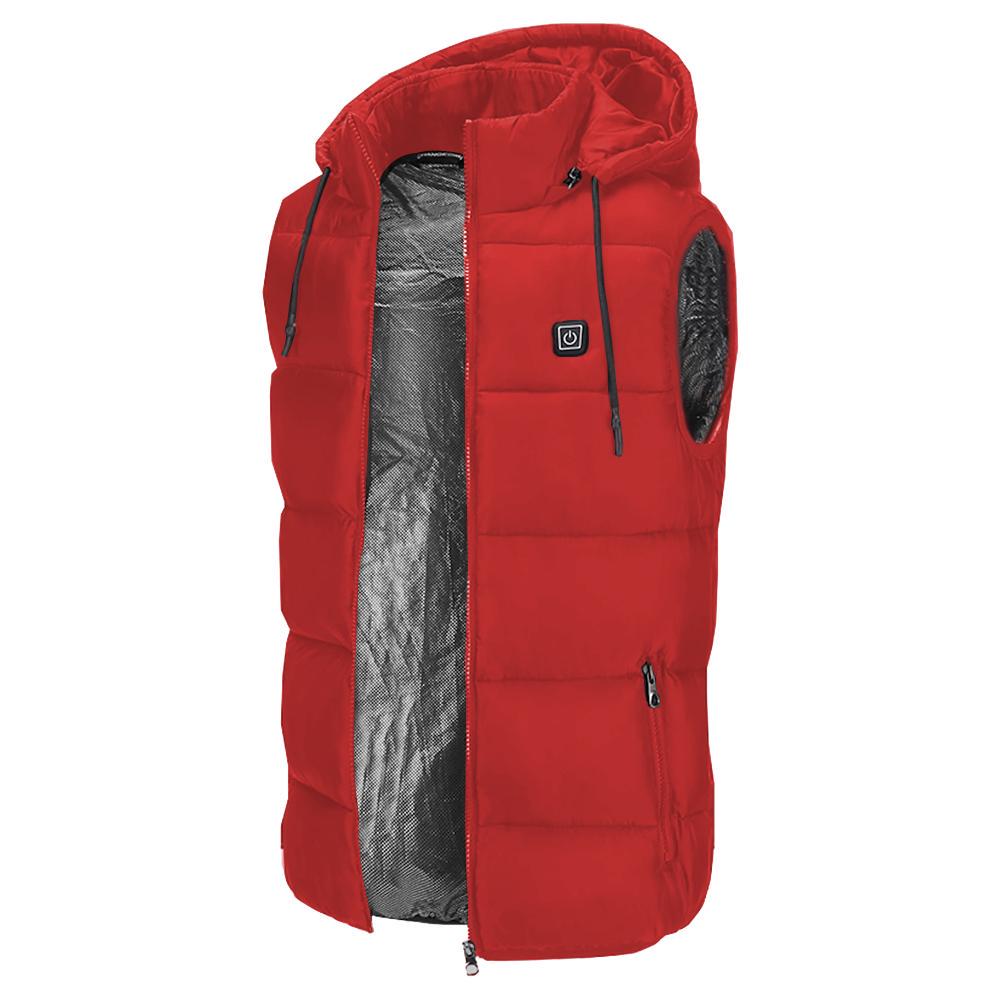 Унисекс интеллектуальный USB термотеплый безопасный жилет с подогревом зимняя теплая куртка с подогревом открытый жилет для катания на лыжах