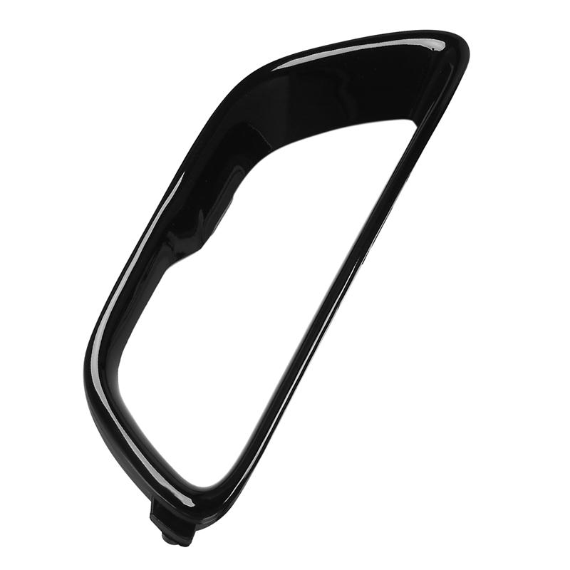 Black Front Fog Light Cover Fog Lamp Trim For Jeep Grand Cherokee 2017-2021 2019