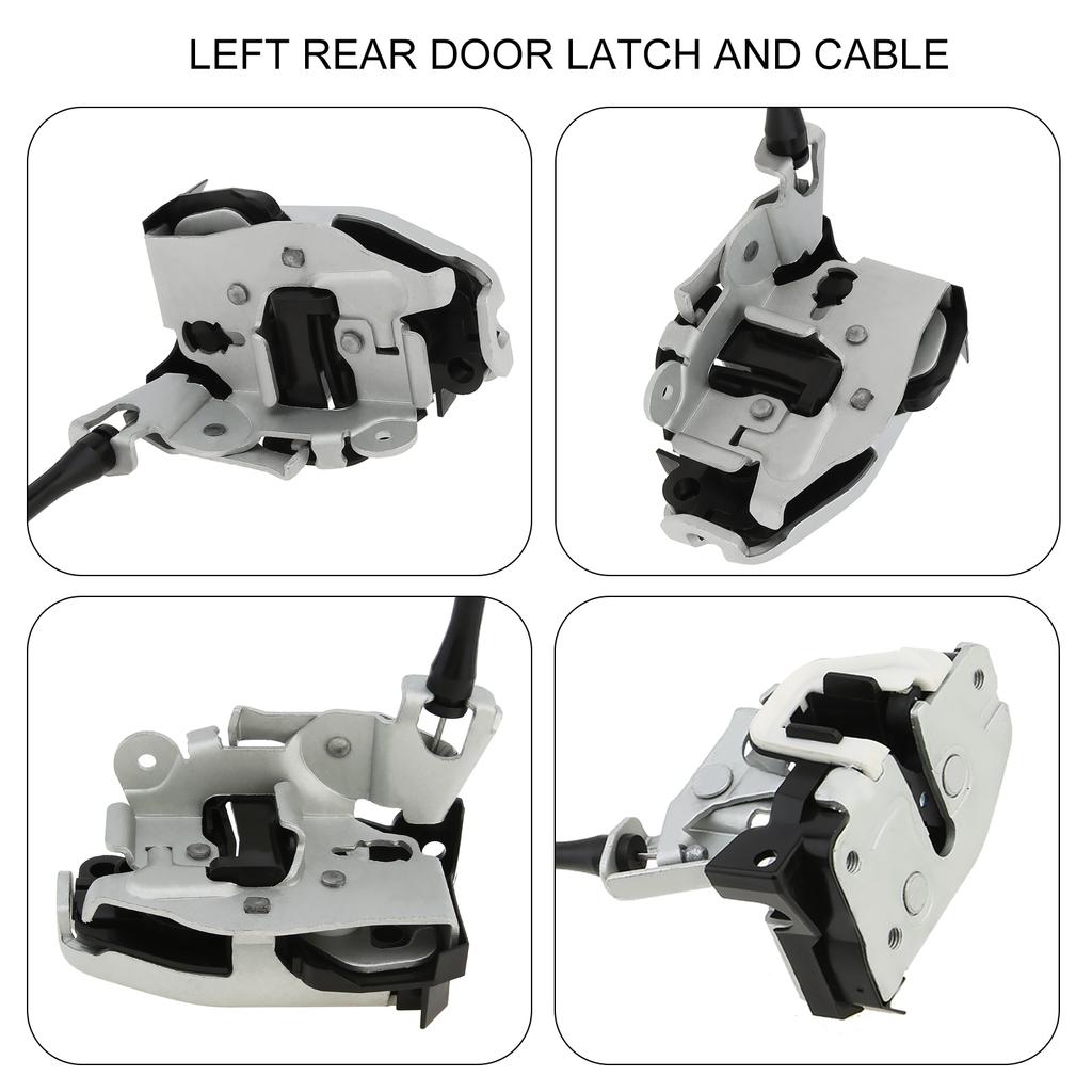 6L3Z18264A01C задняя левая нижняя защелка задней двери со стороны водителя, подходит для Ford F-150 F-250 HD Super Duty Lobo Heritage Extended Cab 1997-2003