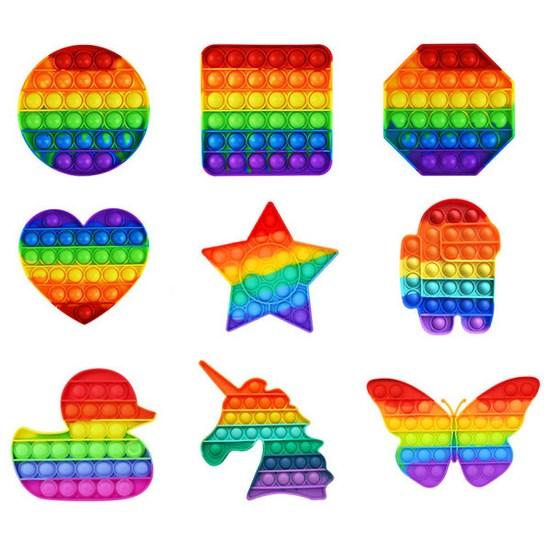 Luarmo Push Pop Bubble Pop-It 2-Piece Set, Popular Toys In Korea