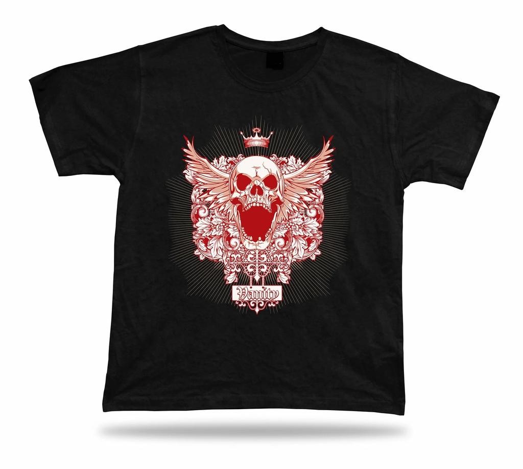King of roar skulls fashion unisex T shirt Tee special apparel cartoon gift sale